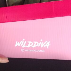 Wild Diva Bold Pink Shoe Box